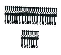 Amosfun Tapones De Goma para Tornillos De Motocicleta Unidades Negras Protección contra Polvo Y Corrosión para Purgador De Frenos Accesorio Resistente Y Sellado para 30 Piezas X 4