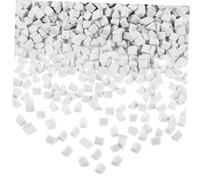 Amosfun Triángulo Abrasivo Cerámico para Pulido Rápido Resistente la Deformación para Vibración y Pulido de Jade Cristal y Piedras Decorativas