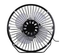 Amosfun Ventilador de 6 Pulgadas Pequeño USB Portátil de Escritorio Decoracion Verano, Ventilador Silencioso Fuerte Poder de Viento para Oficina y Verano