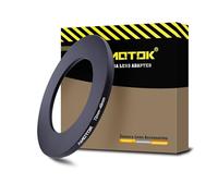 AMOTOK Adaptador de lente de 72 mm a lente de cámara de 49 mm, anillo reductor de filtro de 72 mm a 49 mm, compatible con todos los accesorios de filtro de 49 mm. Hecho de mecanizado CNC