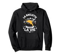 Amour Fromage la Raclette c'est la Vie Humour Raclette Sudadera con Capucha