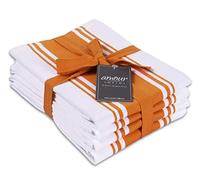 AMOUR INFINI Paños de Cocina clásicos a Rayas Vintage | Paquete de 4 | 50 x 70 cm | Toallas de Cocina Multiusos con Lazo para Colgar | 100% algodón Hilado en Anillo | Paños de Cocina Altamente