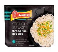Amoy Directamente Al Wok Fideos De Hilo Fino (2 Por Paquete - 300g) (Paquete de 2)