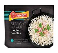 Amoy Directamente Al Wok Fideos Medianos 4 X 150g (Paquete de 6)