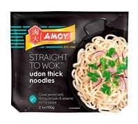 Amoy Directamente Al Wok Fideos Udon Gruesas (2 Por Paquete - 300g) (Paquete de 6)