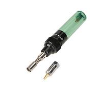 AMOYER 1300 centígrados Gas Butano Plancha sin Cable Herramienta de butano Punta de Soldadura Pluma Quemador de soplado del Gas para soldar Soldadura Soldadores (Color al Azar)