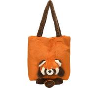 AMOYER Bandoulière En Peluche Panda Raton Laveur, Grand Fourre-Tout À Queue, De Courses Animalier, Messager Panda Pour Le Quotidien