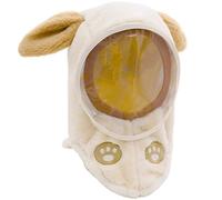 AMOYER Cagoule Thermique Coupe-Vent En Polaire Pour Le Ski, Le Patinage Randonnée. Cache-COU D'hiver Avec Capuche Oreilles Rembourrées.