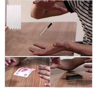 AMOYER Elásticas Lazos de Hilo de Bobina de Metal Flotante Ocultos Invisibles Trick Puntales Suspensión Prop niños realizan Herramienta