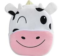 AMOYER Mochila para Niños Y Niñas, Mochila De Vaca De Dibujos Animados, Mochila para Niños, Mochila Preescolar, Mochilas Escolares De Animales Lindos para Niños