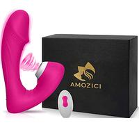 AMOZICI Ṽïbràdorädőr Ṃujęr con Mando Ŝạtisfacęr pro 5 sùcciønadør de Clîťoris Femènịnô 9 * 9 modos de salud Ŝạtisfyęr Femènịnô original Vîbrâdoreshomre Sêxùâl mùjêr portátil Carga magnética USB
