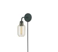 Amp Lámpara de Pared Oro/ Verde