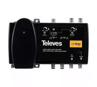 Televes 537302 - Amplificador minikom matv 1e/1s 47-454/470/862