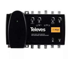 AMP.MINIKOM MATV 4E/1S "F" FM-BIII/DAB-U-U