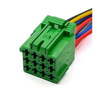 AMP TE 12Pin coche reproductor de CD enchufe arnés cables conector electrónico automático con Cable 1-967622-1 1-967627-1(12Pin Female)