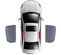 AMPACO Parasol de Coche Bebe para VW Tiguan 2018-2022, para Niños y Mascotas, Magnético Doble Tejido para Máxima Protección contra Rayos UVA, Fácil instalación,Rear x2