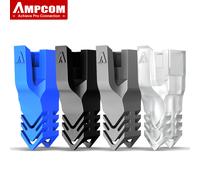 AMPCOM Cable de red Ethernet botas de alivio de tensión Cable conector RJ45 cubiertas de enchufe 6,5/7,5/8,0mm para CAT8 CAT7 CAT6A CAT6 CAT5E 6.5MM Black