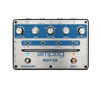 AMPEG SGT-DI Bass Preamp Blue Line Anniversary Edition-Preamplificador Ampeg conmutado por pedal con voicings SVT/B15, IR Loader, EQ de 3 bandas con medios barribles, compresor y filtros Ultra-Hi/Lo