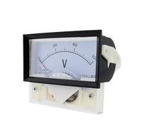 Amperímetro analógico 1PC 69C17-V 15 V 20 V 30 V 50 V 100 V DC Direct Analog Meter Panel Gauge Tensión Corriente 85 x 46 mm Voltimetro (50 V)