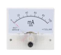 Amperímetro Analógico 85C1 DC 0~100MA Puntero DC Amperímetro Medidor de Panel de Corriente Instrumento de Medición