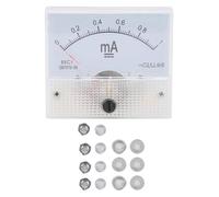 Amperímetro Analógico 85C1 DC 0-1MA de Puntero para Medición de Corriente en Circuitos Eléctricos