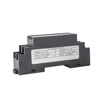Amperímetro analógico Aislador de señal analógica de 24 V CC, 1 entrada, 1 salida, convertidor de señal de gran versatilidad(DC 24V_0-75MV_4-20MA OUTPUT)
