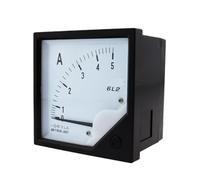 Amperímetro analógico Amperímetro analógico for panel de instrumentos 6L2-AC 1A-1000A, puntero, 80 x 80 mm, CA(5A)