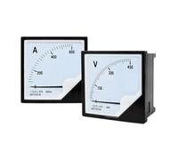 Amperímetro analógico de CA 42L6, medidor de puntero, 1A, 2A, 3A, 5A, 10A, 15A, 20A, 30A, 50A, 100A, 200A, 250A, 300A, 400A, 500A(AC 400-5A)