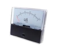 Amperímetro analógico DH-670 Microamperímetro analógico CC uA, amperímetro de panel, probador de corriente 50 uA, 100 uA, 200 uA, 300 uA, 500 uA, 1000 uA(50UA)