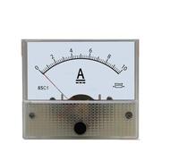 Amperímetro CC 85C1, medidor mecánico tipo puntero for lectura de corriente precisa, 10A ~ 100A /75mV. Equipado con divisor de corriente(10A-75mV)