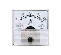 Amperímetro CC DH-45 de 1A a 800A, con puntero analógico de 75mV (1 unidad).(DC AMMETER_DC 300A - 75MV)