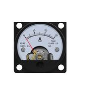 Amperímetro CC SO-45 medidor mecánico tipo puntero for lectura de corriente precisa. 30A ~ 500A /75mV. Equipado con divisor de corriente(100A-75mV)