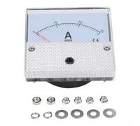 Amperímetro DC analógico 30A del puntero DH80 con el dial de escala impreso, instalación estable y vivienda ABS ignífuga para el uso del sistema eléctrico y del equipo de la minería