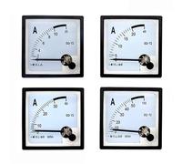 Amperímetro de CA SQ-72 con puntero de 72 x 72 mm, 1 A-50 A, analógico, tamaño CZ-72, 1 unidad(50A(5A))