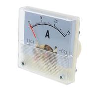 Amperímetro de CC tipo puntero 91C4-A, 1 A-500 A, placa de mesa mecánica analógica, 1 unidad(100A)