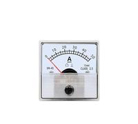 Amperímetro de CC tipo puntero DH, medidor mecánico for lectura precisa de corriente de 15 A a 800 A/75 mV, equipado con divisor, 1 unidad(100A-75mV,45mmX45mm-DH45)