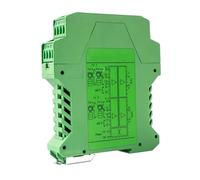 Amperímetro de dial Aislador de señal analógica de 4-20 mA/0-10 V, 1 entrada/salida/2 entradas/2 salidas(1 In 1 Out,DC 24V_4-20MA INPUT_0-5V OUTPUT)