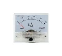 Amperímetro de puntero CC 85C1-uA, microamperímetro analógico, medidor de corriente mecánico, Panel amperímetro, 50uA, 100uA, 200uA, 300uA, 500uA