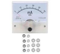 Amperímetro de puntero Medidor de panel de corriente CC Instrumento de medición de alta precisión 85C1 CC 0~50MA para estabilizador de voltaje Gabinete de distribución de energía