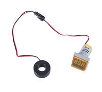 Amperímetro digital de cabeza cuadrada de 22 mm, pantalla retroiluminada, medidor de corriente 0-100 A, detector de control industrial