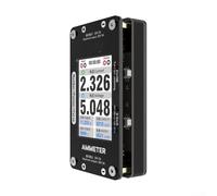 Amperímetro digital para pruebas y mantenimiento de teléfonos móviles - 0-5A de corriente, voltaje 0-30V, precisión de ±1mV, entrada DC4-30V, medidor PCB negro