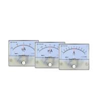 Amperímetro positivo y negativo 85c1, miliamperímetro CC, microamperímetro ± 25ua 50ua 100ua 200mA 300mA 5A 10A bidireccional 1 Uds.(-10A To 10A)
