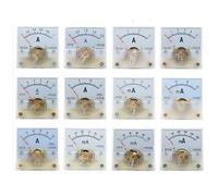 Amperímetro tipo puntero CC 91C4-A, 1A, 2A, 3A, 5A, 10A, 15A, 30A, 50A, 75A, 100A, 150A, 200A, 300A, 400A, 500A, mesa de placa de mecánica analógica, 1 Uds.(20MA)