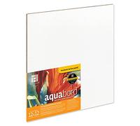 Ampersand Art Supply Museum Series Aquabord, papel, perfil plano de 1/8 pulgadas, 12 x 12 pulgadas