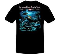 Amphibious Outfitters Baddest Frog In The Pond Cuba Divers O-Neck 100% Cotton Short Sleeve Unisex T-Shirt XXL