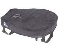 Amphibious Softseat L Cojín de asiento de motocicleta, negro, tamaño L para Hombres