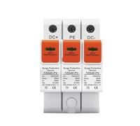 【Ampia ApplicazioneProgettato per proteggere im TZG40-PV 3P 1000 V 1200 V 1500 V CC Protección PE T2 MOV Indicador Luminoso de Tipo blindado 10~20 kA 20~40 kA Riel DIN 3,2 kV(3P 1200V DC,10-20kA)