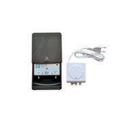 AMPLI LTE C21/48 1E UHF 35DB REGLABLE + ALIM 24V 2 SORTIES RED