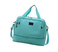 Amplia bolsa de transporte con múltiples compartimentos, correa ajustable para el hombro, bolsas de entrenamiento para entusiastas del fitness, viajeros, Oxfords Business Carry all, Green, Mass Beauty