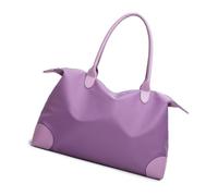 Amplia bolsa de viaje con múltiples compartimentos para viajes, gimnasio, diseño práctico, espaciosa bolsa de hospital de maternidad, morado claro, Mass Beauty